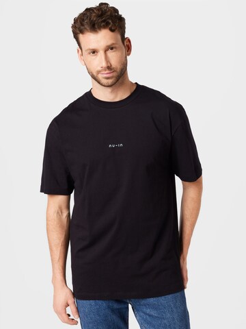 T-Shirt NU-IN en noir : devant