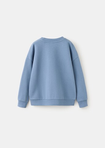 MANGO KIDS Mikina 'NYCLUBS' – modrá