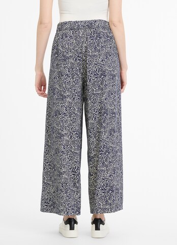 Ragwear Wide Leg Hose in Blau