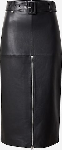 HUGOSuknja 'Leyma' - crna boja: prednji dio