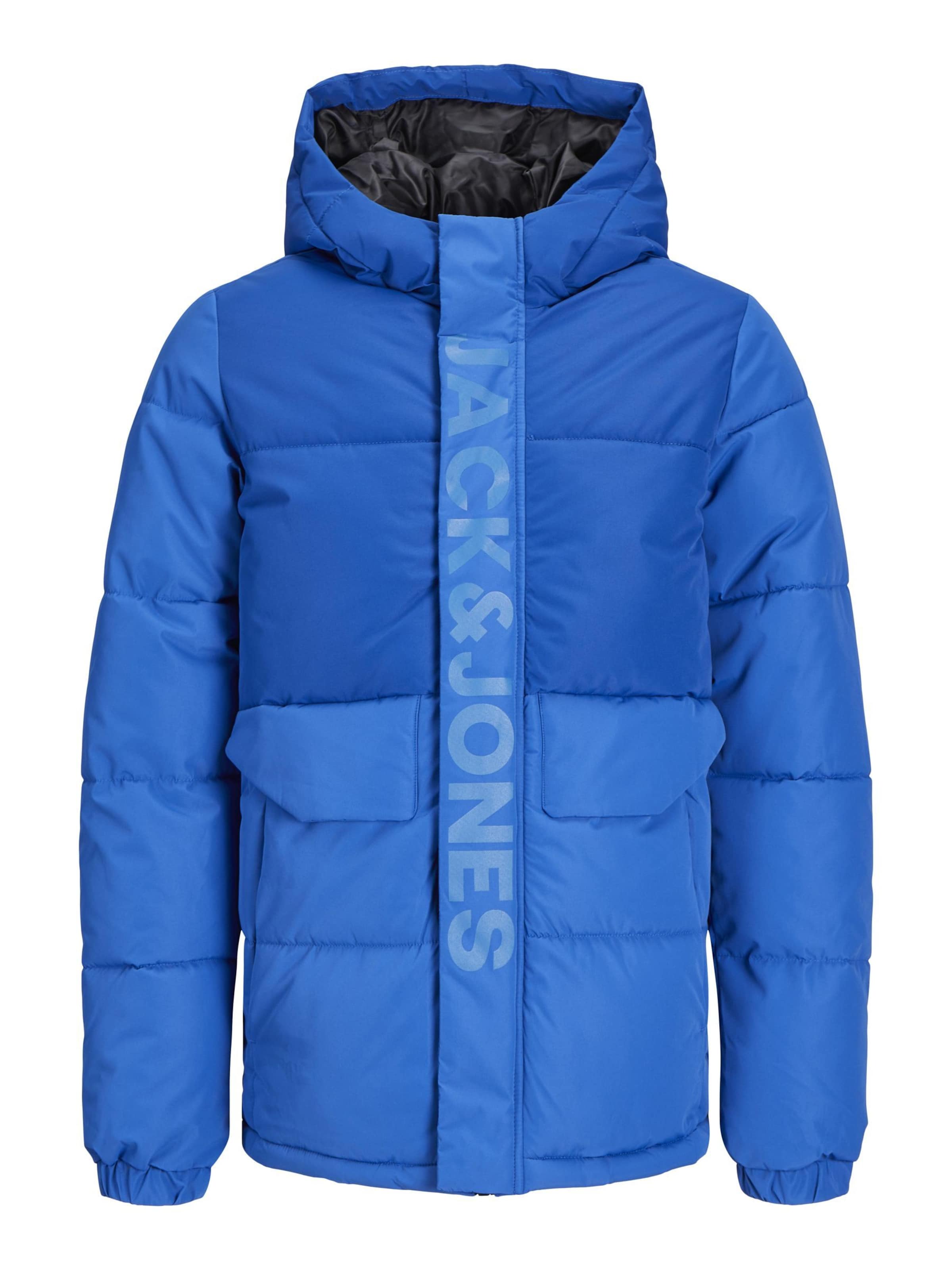 Jack & Jones Junior Vinterjakke 'Speed' i blå: forside