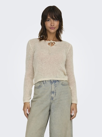ONLY - Jersey 'MISTY' en beige: frente