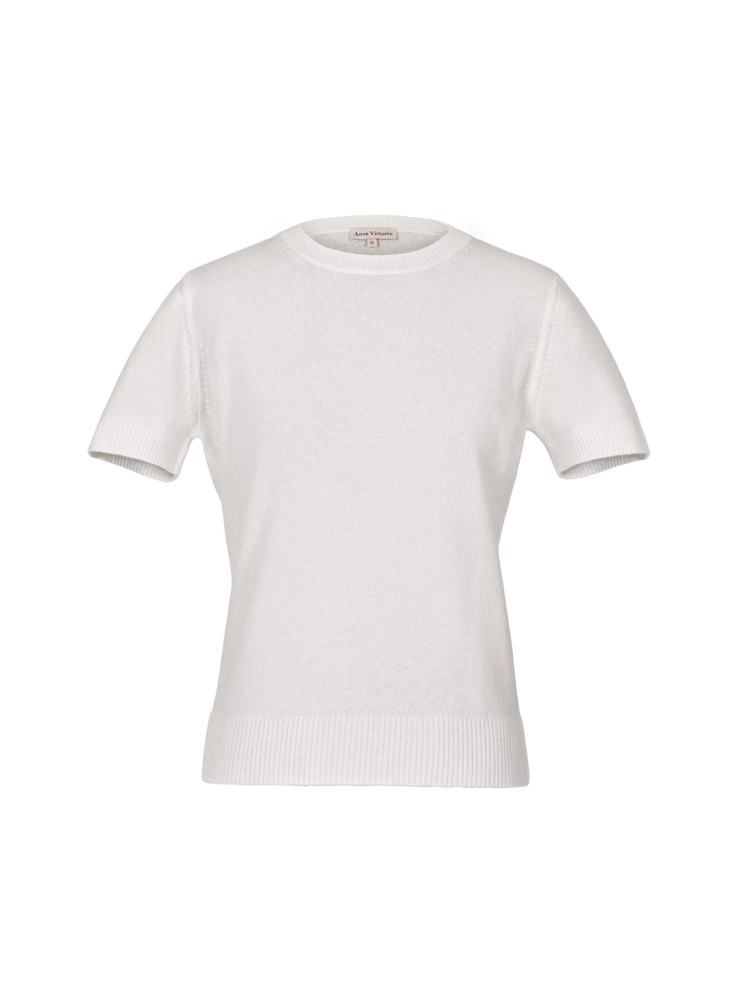 Anse Victorin Sweater 'Camilla' in White: front
