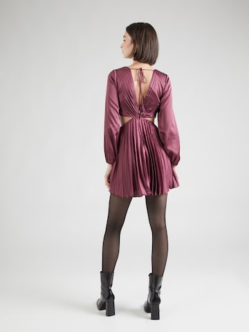 Abercrombie & Fitch Obleka | vijolična barva