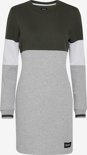Oxmo Kleid 'OMILA' in 36 in grau / grün / weiß, Produktansicht