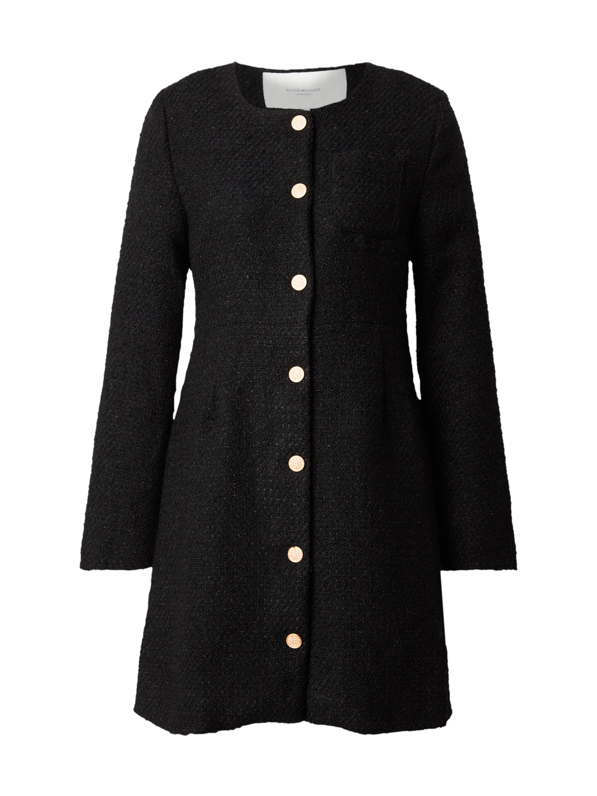 rosemunde Šaty 'Yoko' – černá: přední strana