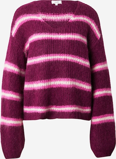 mbym Pulover 'Gatilin' u roza / tamno roza / bijela, Pregled proizvoda