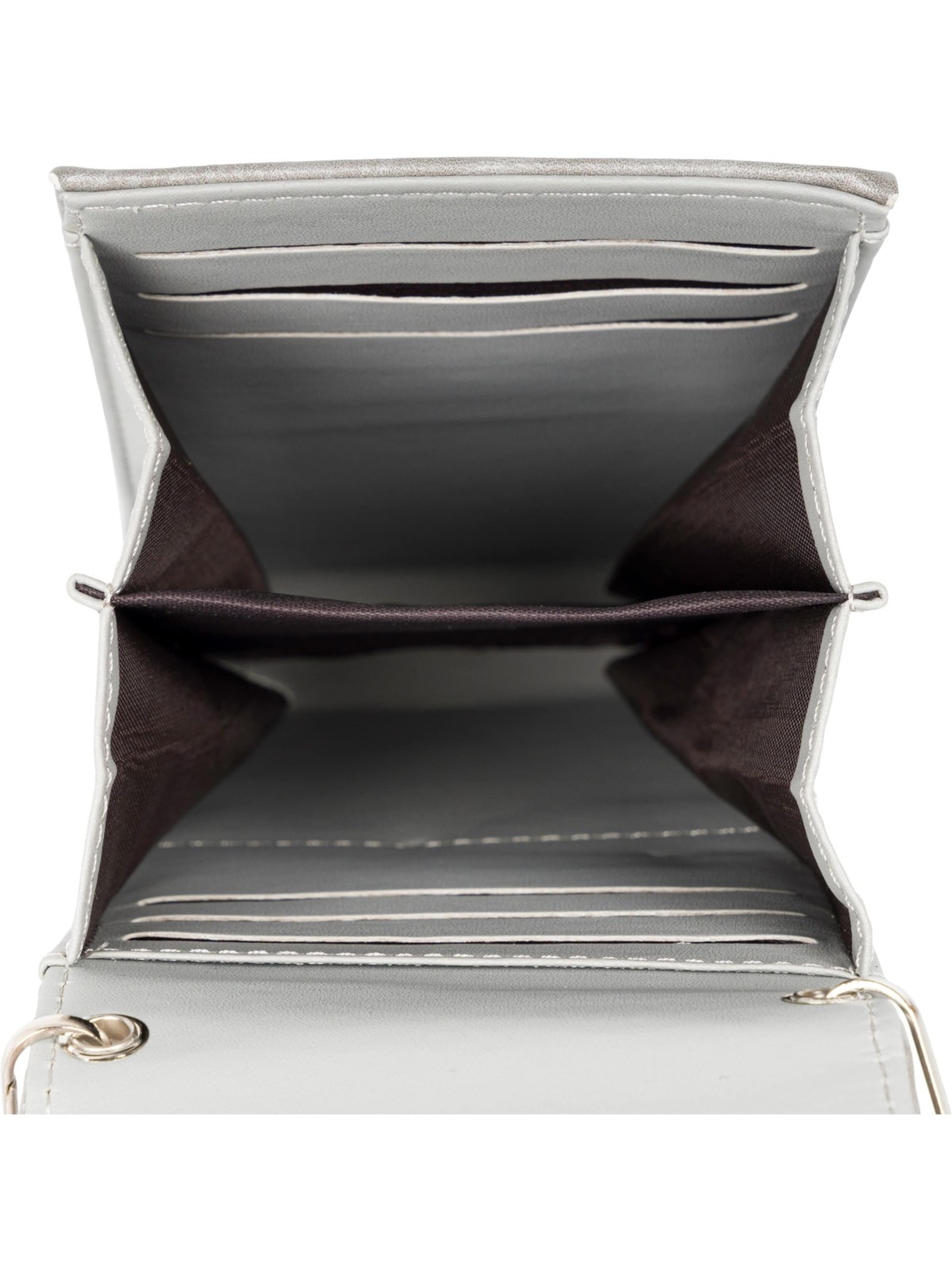 styleBREAKER Umhängetasche 'Mini Handy Umhängetasche'‌‌‌‌‌‌‌‌‌‌ in Silber