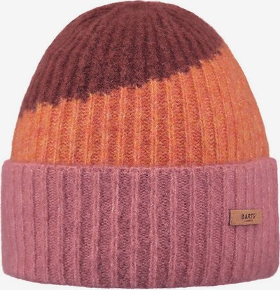 Barts Mütze in braun / orange / pink, Produktansicht
