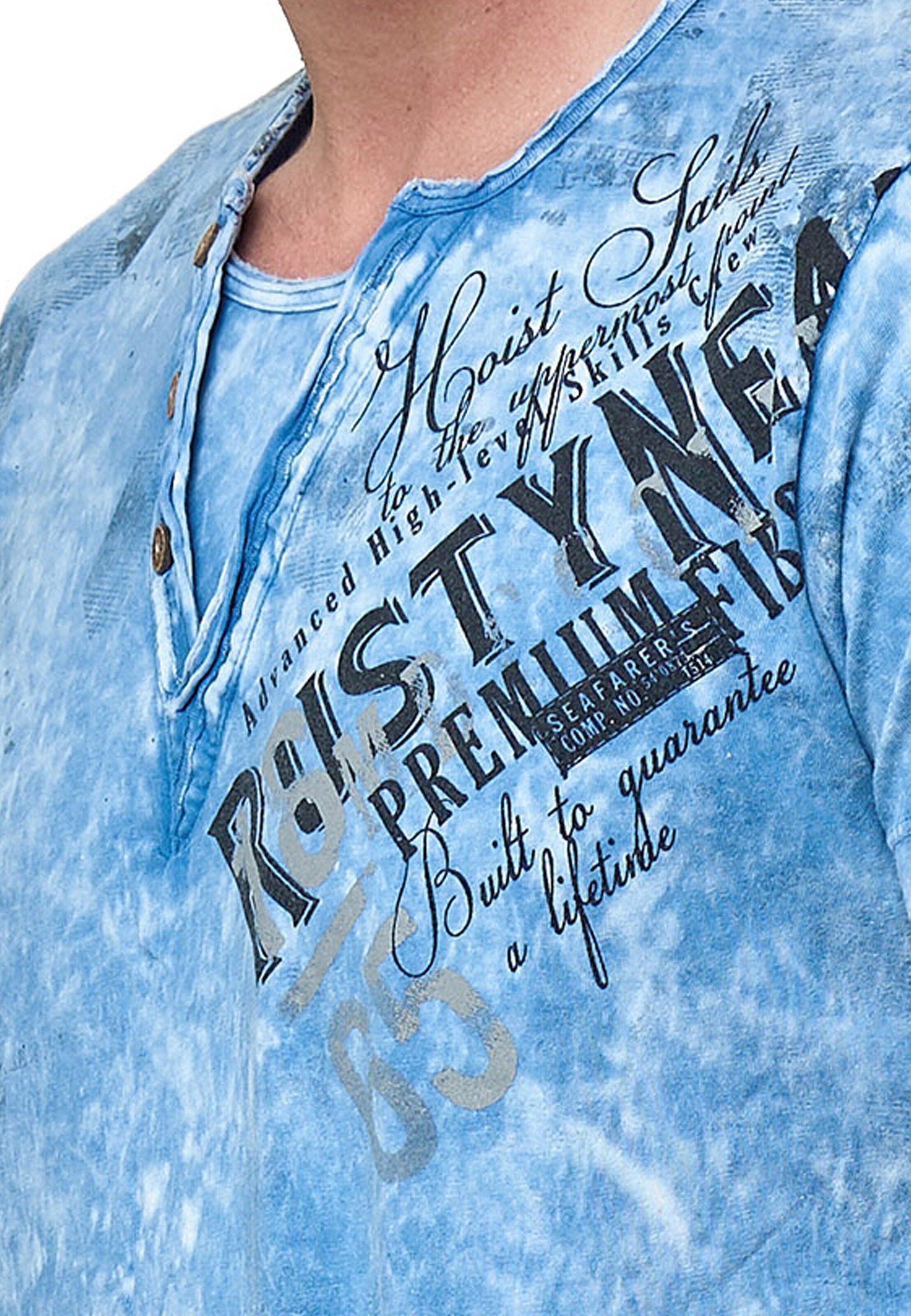 Rusty Neal T-Shirt in Blau