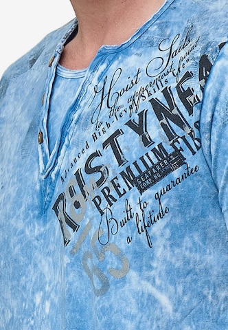 Rusty Neal T-Shirt in Blau