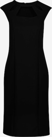MADELEINE Kleid in Schwarz: Vorderseite