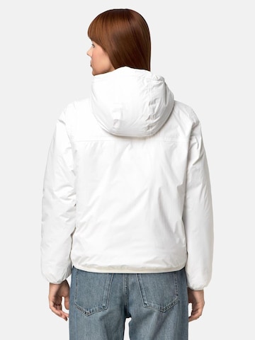 K-Way - Chaqueta de invierno 'K-WAY CLAUDETTE ORSETTO GIUBBINO' en blanco