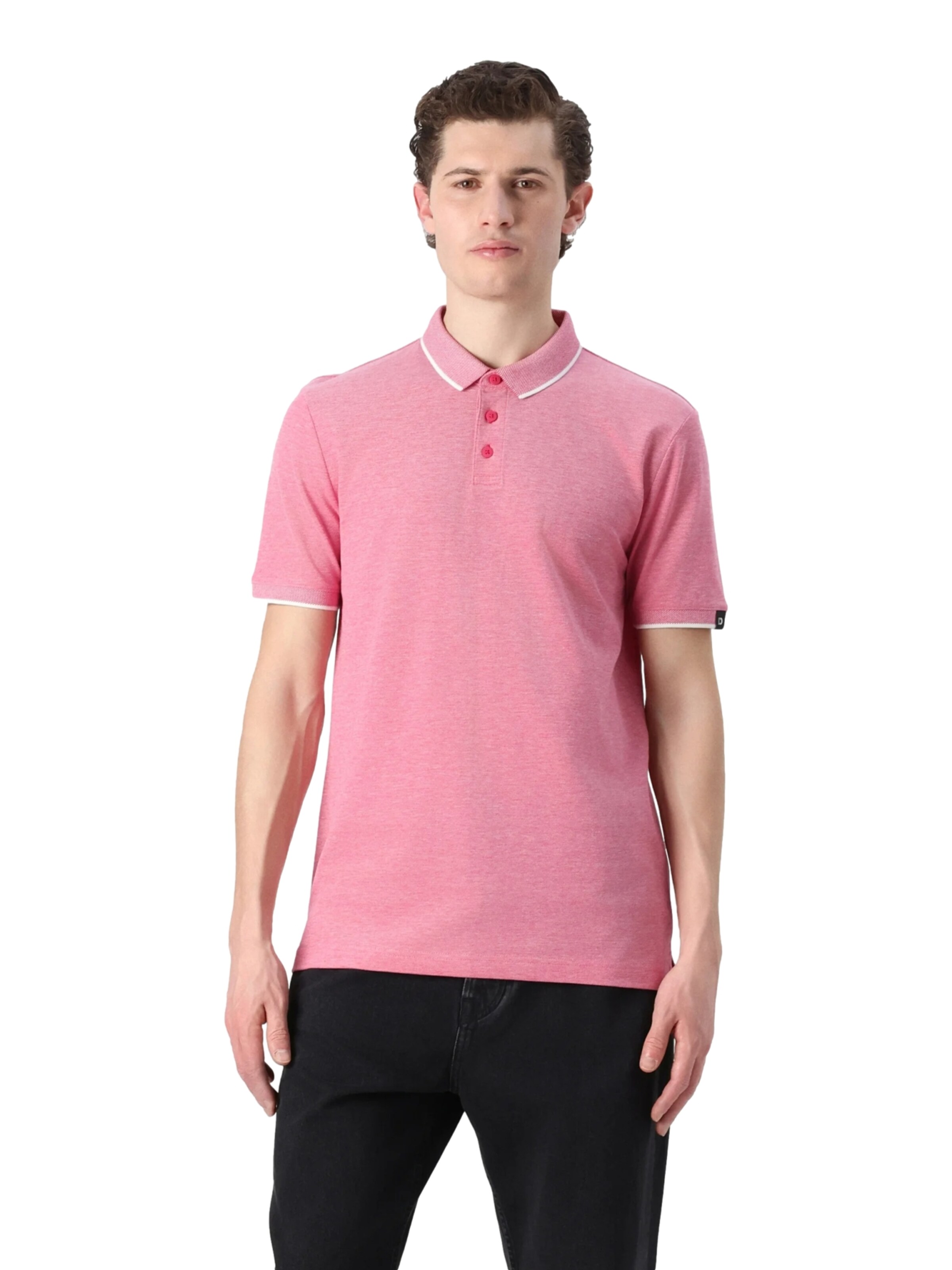 TOM TAILOR DENIM Shirt in Pink: front