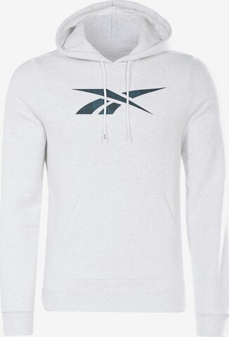 Reebok Sweatshirt 'Holiday' in Wit: voorkant