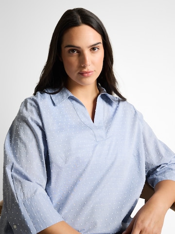 Tom Tailor Women + Blouse in Blauw