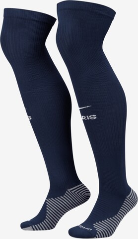 NIKE Soccer Socks in Blue: front