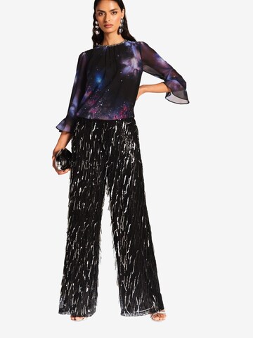 Camicia da donna di love & roses in nero: frontale