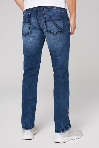 CAMP DAVID regular Jeans 'Nico' i blå