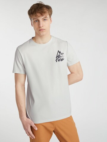 T-Shirt 'Plutoniam' O'NEILL en blanc : devant