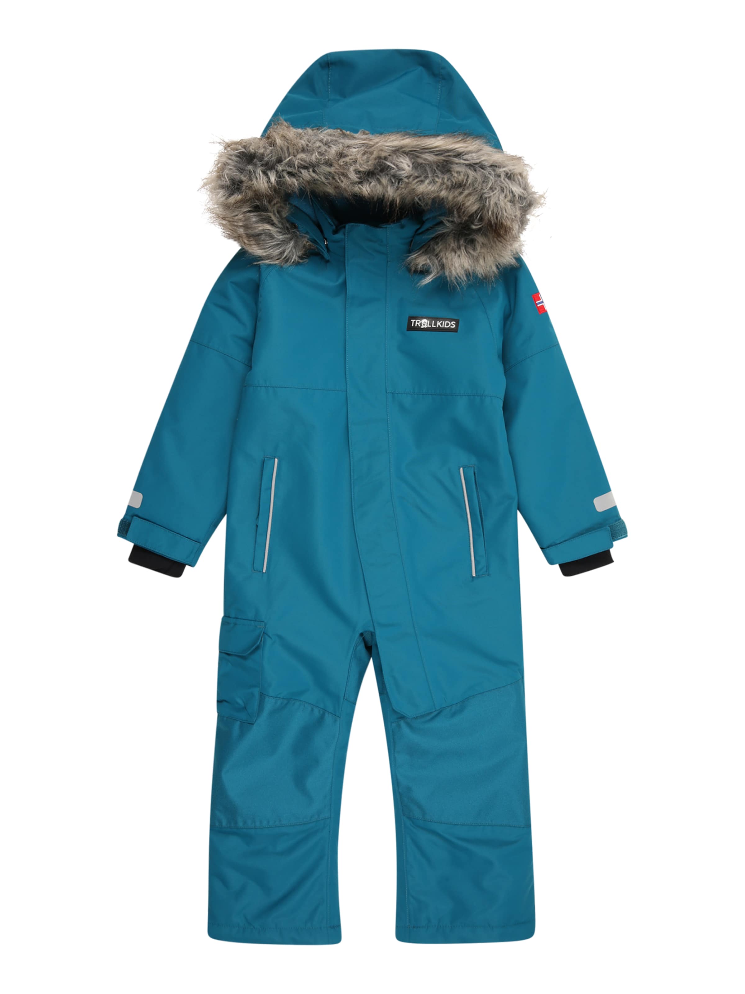 Salopetă 'Kirkenes' de la TROLLKIDS pe albastru: față