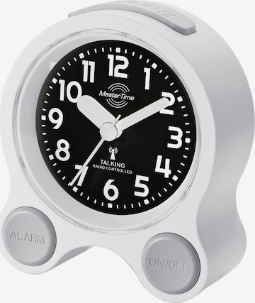 Master Time Watch in White: front