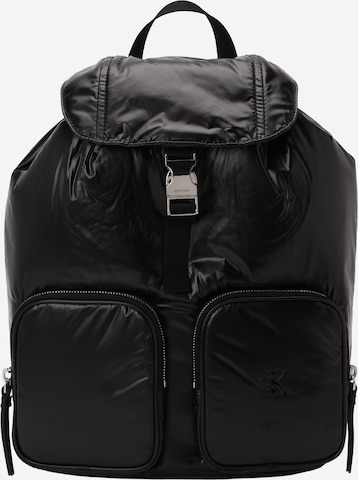 Sac à dos Calvin Klein en noir : devant