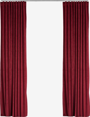 MY HOME Curtains & Drapes in Red: front