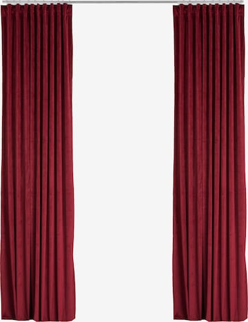 MY HOME Curtains & Drapes in Red: front