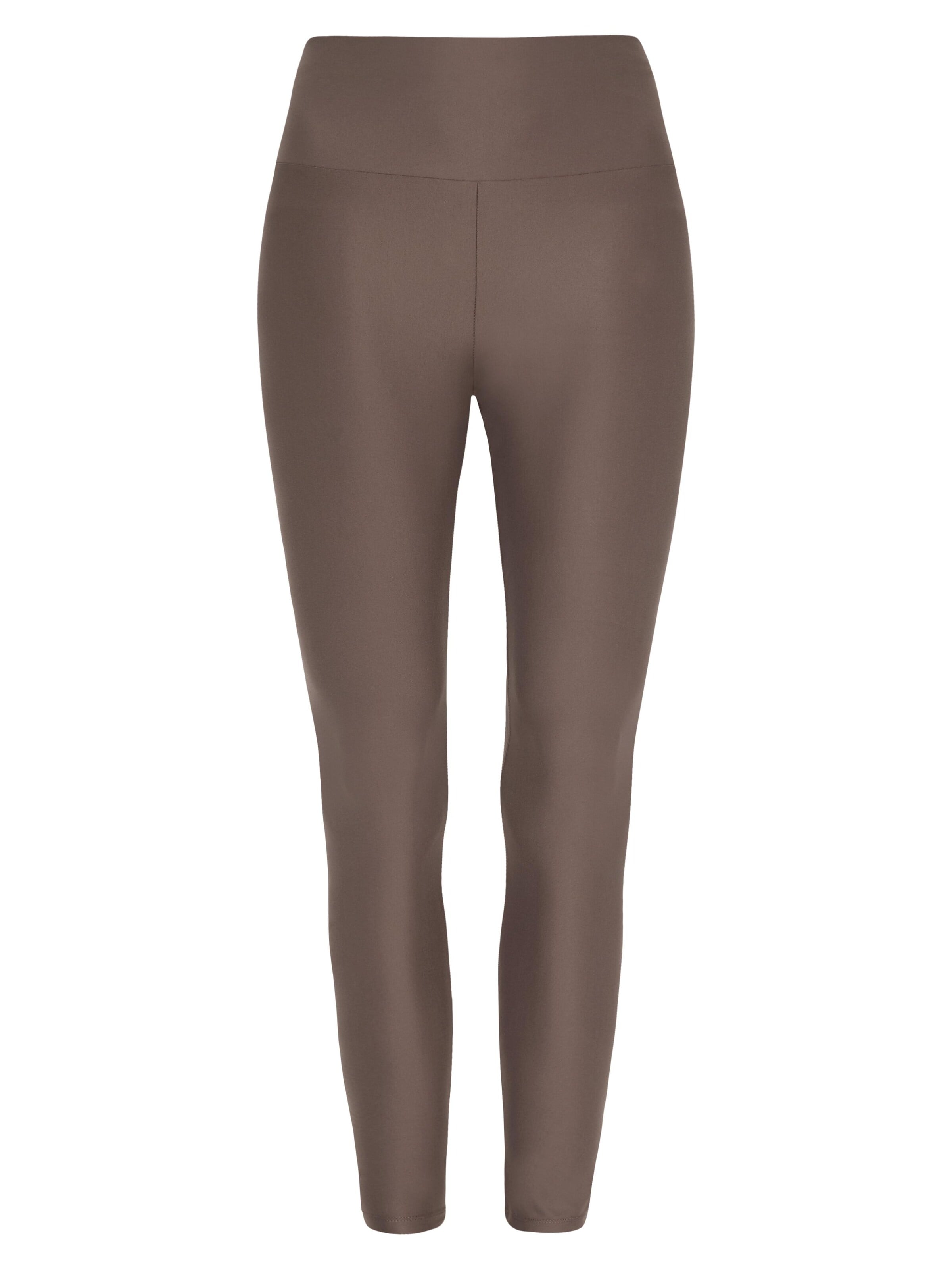 Horizon Athletic Skinny Sportbroek 'Basòdino' in Bruin: voorkant