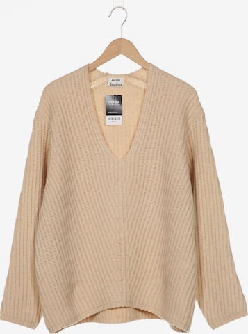 Acne Studios Sweater & Cardigan in L in Beige: front