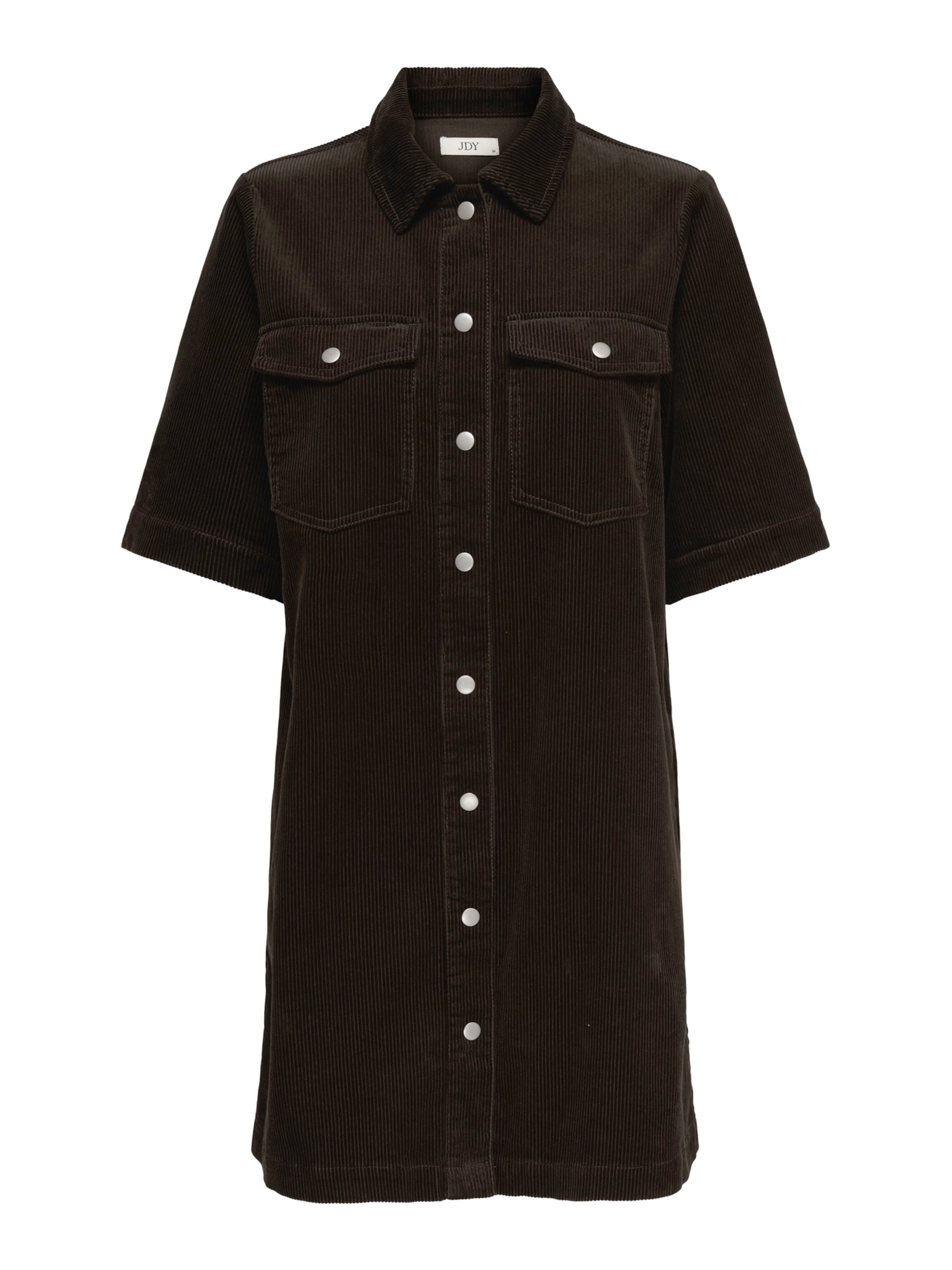 JDY Рокля тип риза 'JDYShiraz' в кафяво: отпред