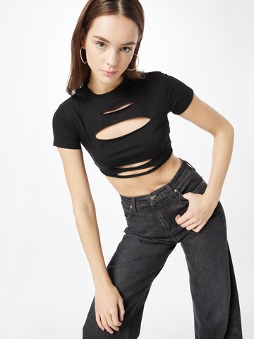 Edikted Shirt 'Karina' in Black: front