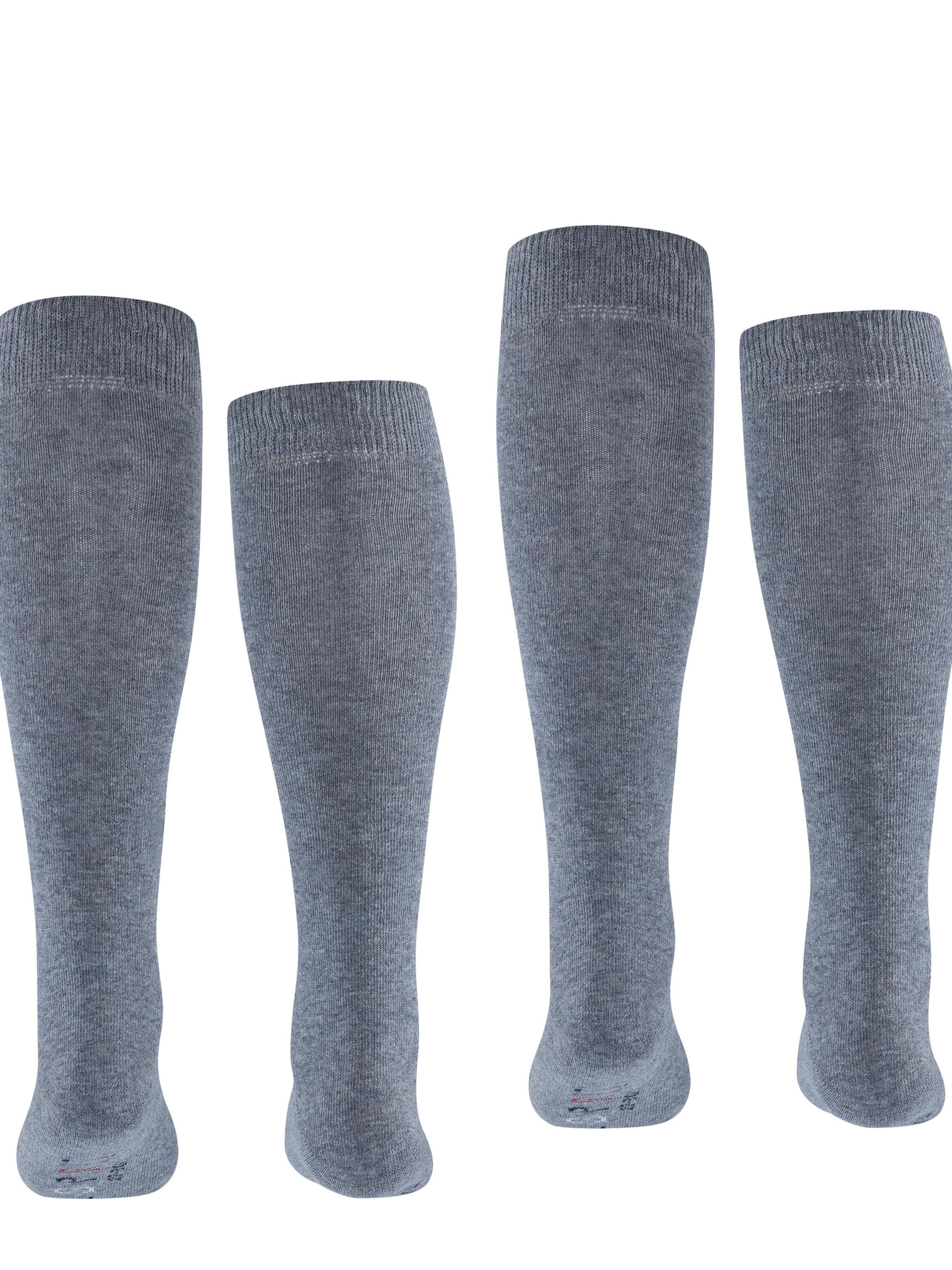 ESPRIT Socks 'Foot Logo 2-Pack' in Grey
