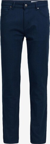 WE Fashion Slimfit Hose in Blau: predná strana