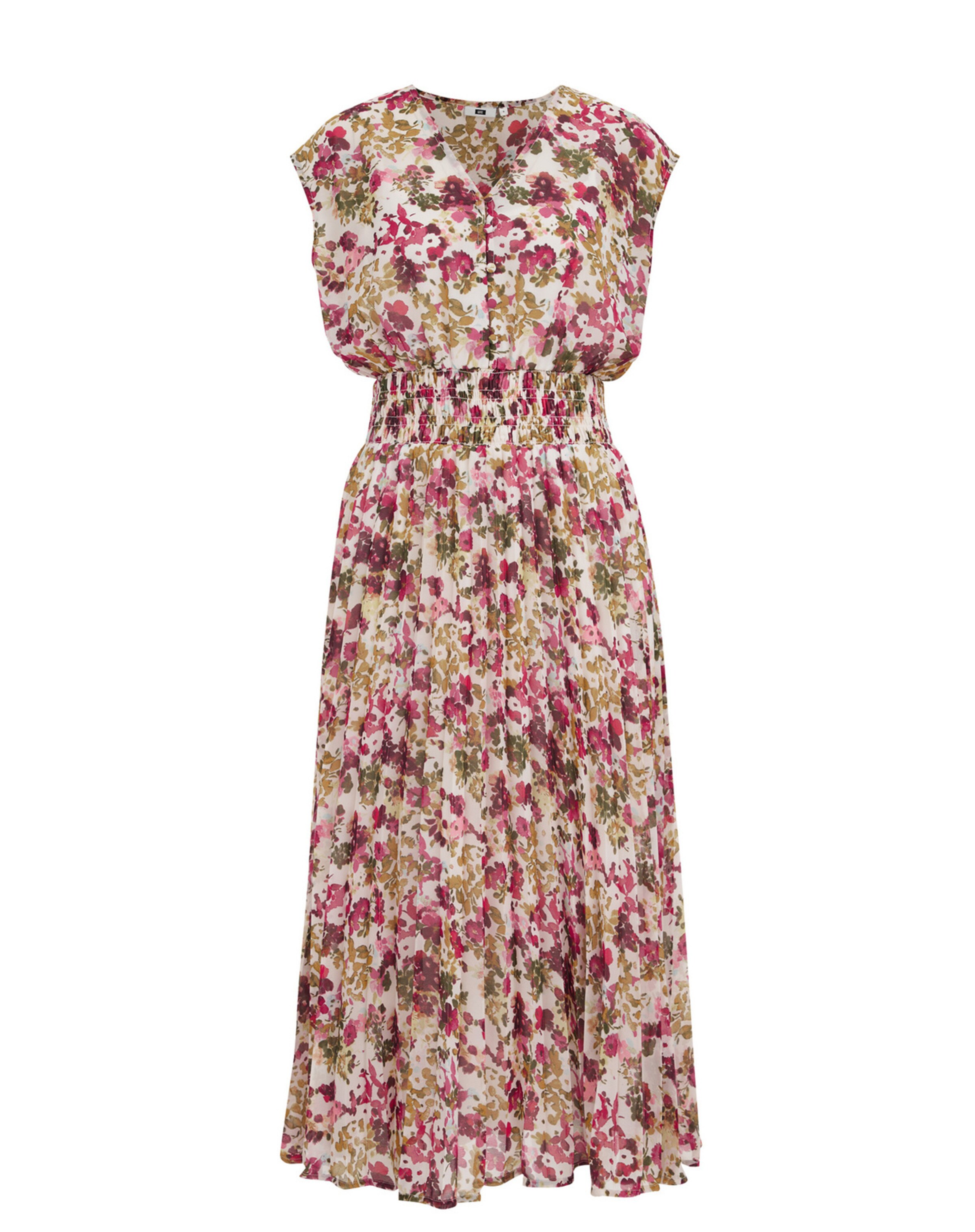 WE Fashion Рокля в пъстро: отпред