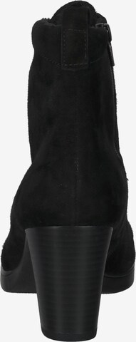 GABOR Lace-Up Ankle Boots in Black