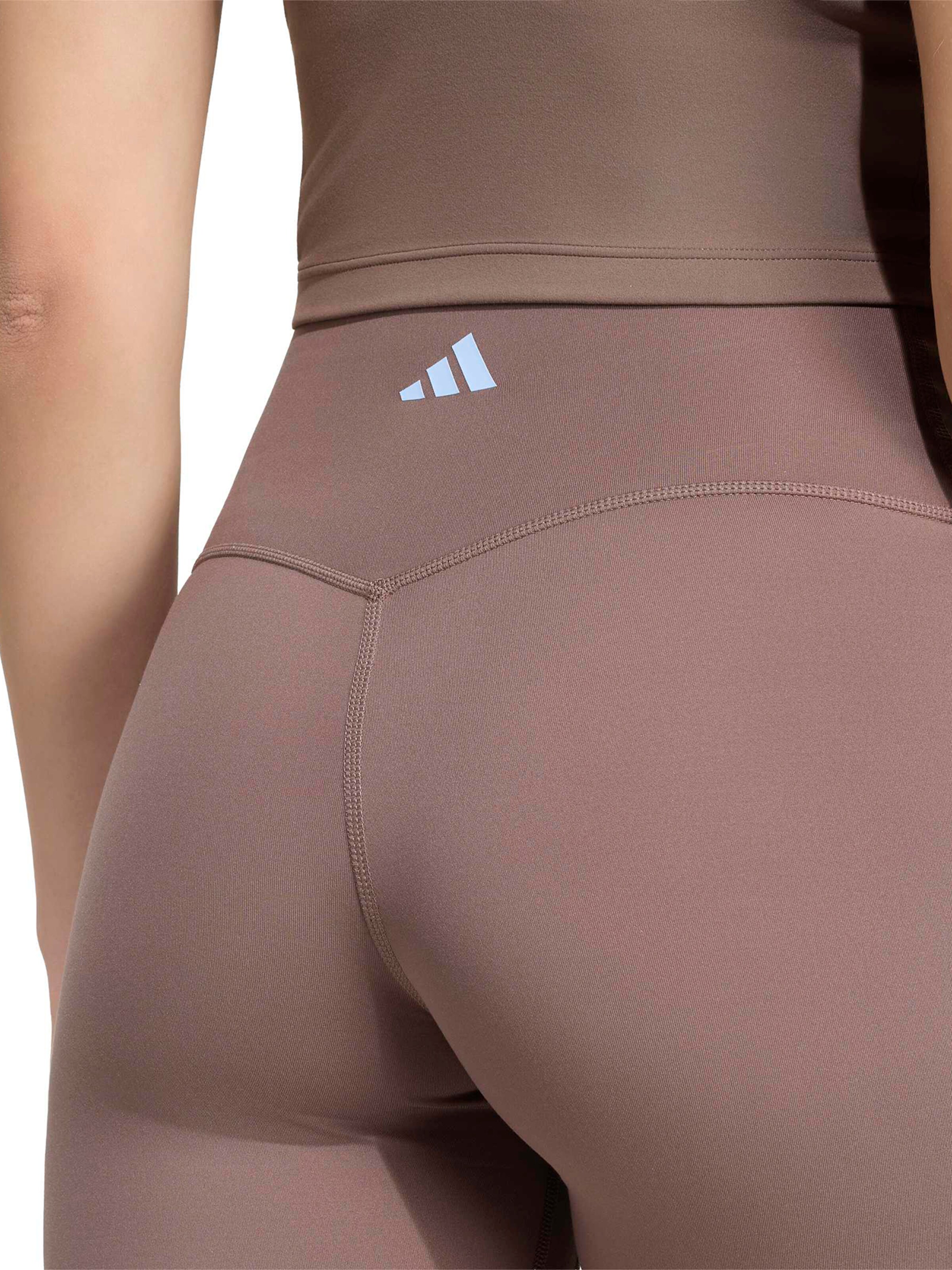 ADIDAS PERFORMANCE Skinny Sportbroek 'MOTION' in Bruin