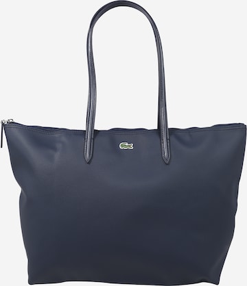 LACOSTE Nákupní taška 'Concept' – modrá: přední strana