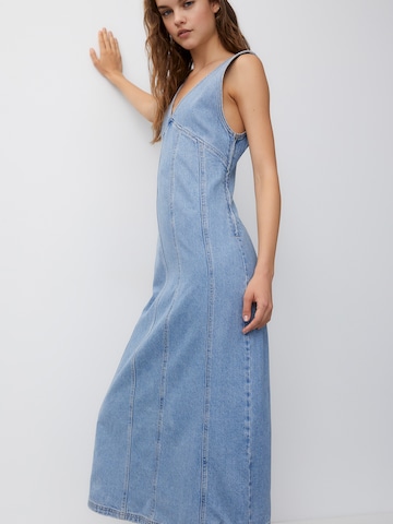 Pull&Bear Jurk in Blauw