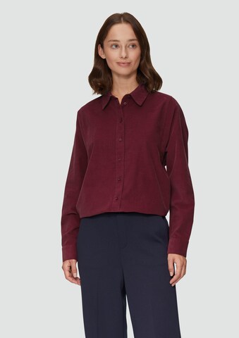 s.Oliver Blouse in Rood: voorkant