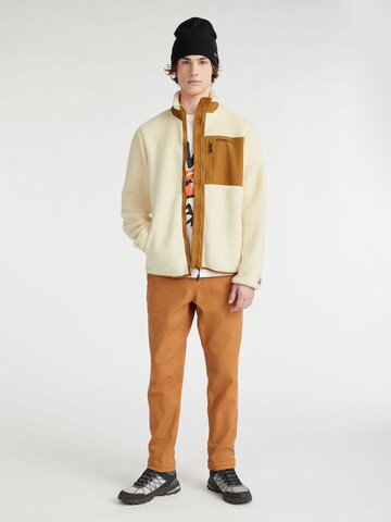 O'NEILL Fleece jas in Beige