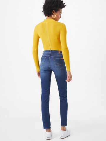 7 for all mankind Slimfit Jeans 'Roxanne' in Blau