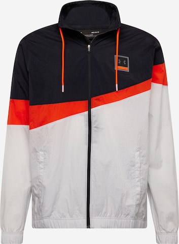 UNDER ARMOUR Trainingsjacke in Grau: predná strana