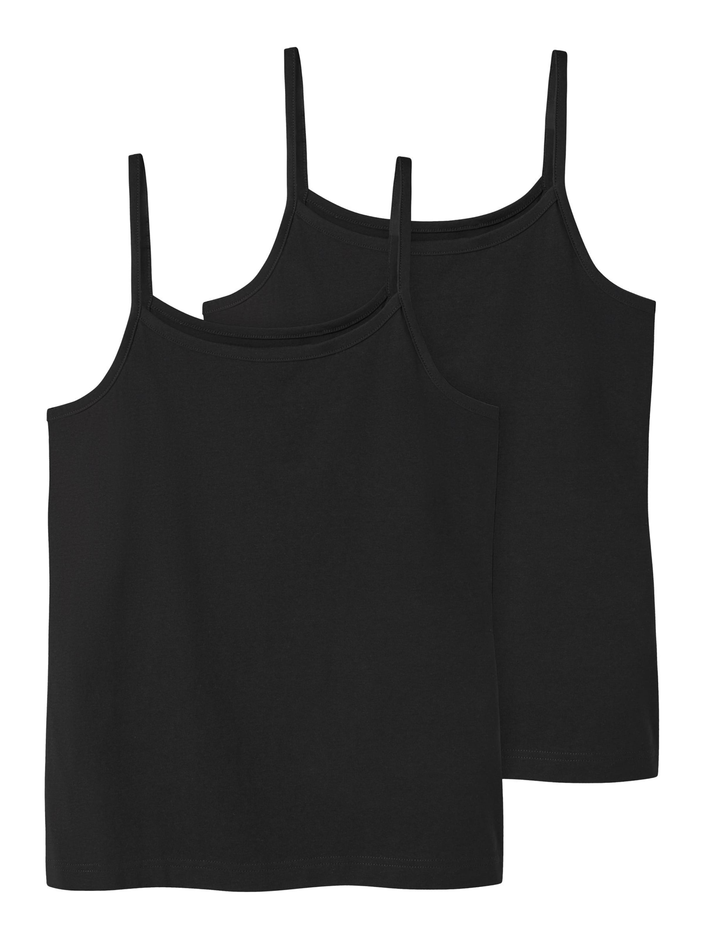 Maillot de corps TWO SOON en noir : devant
