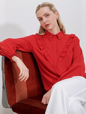 Bigdart Blouse in Rood