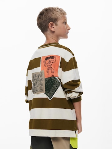 Desigual - Camiseta en verde: frente