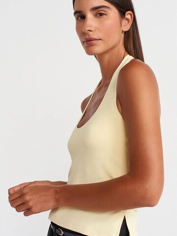 Dilvin Top in Yellow