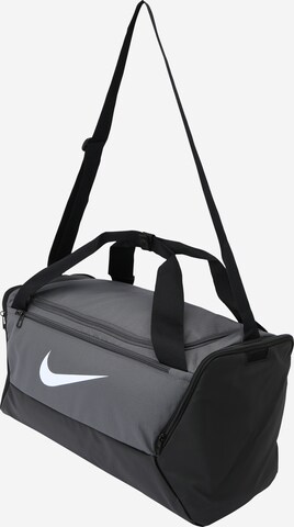 NIKE Спортивная сумка 'Brasilia 9.5' в Черный: спереди