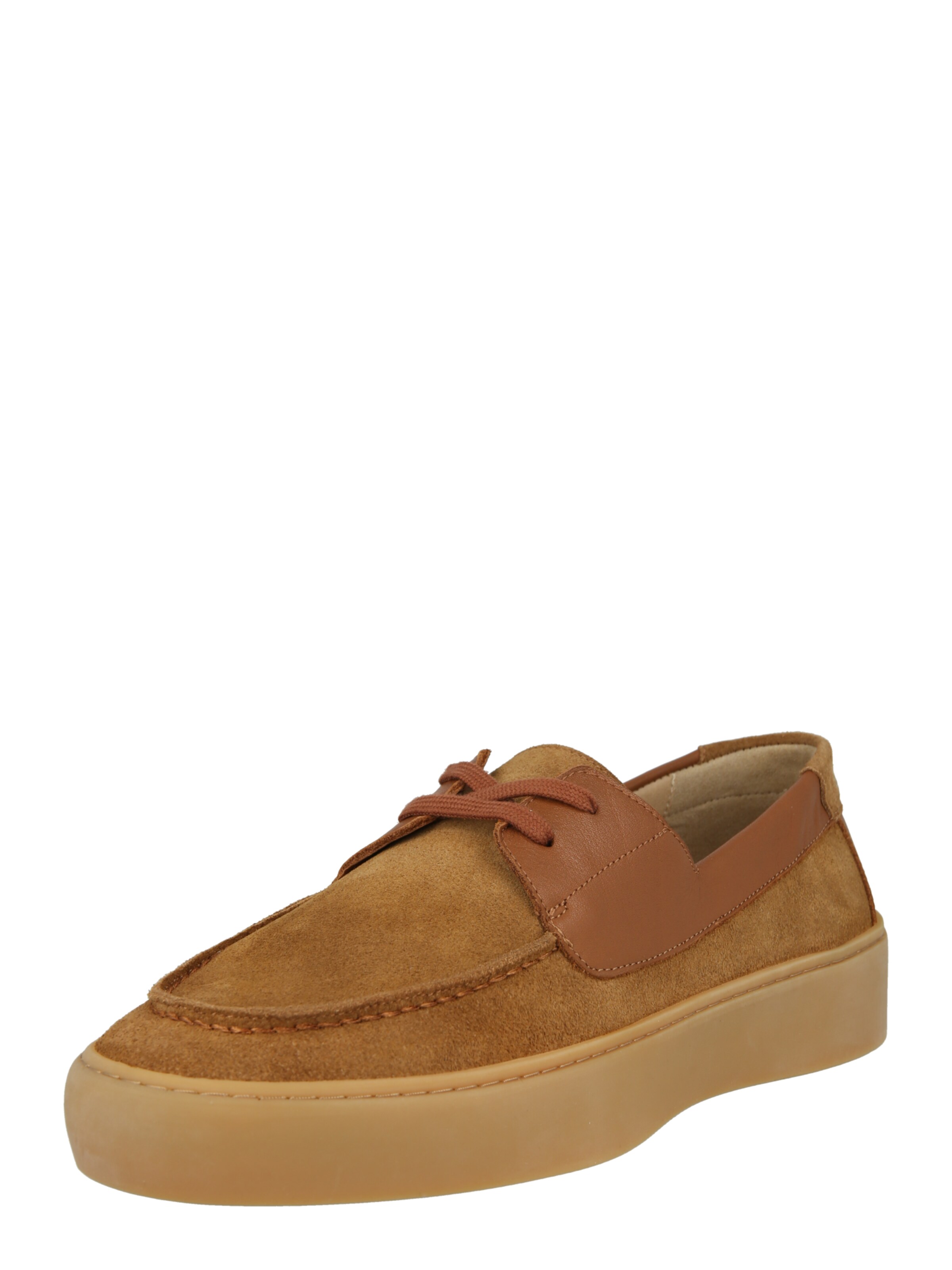 STEVE MADDEN Moccasin 'Leeway' in Brown: front